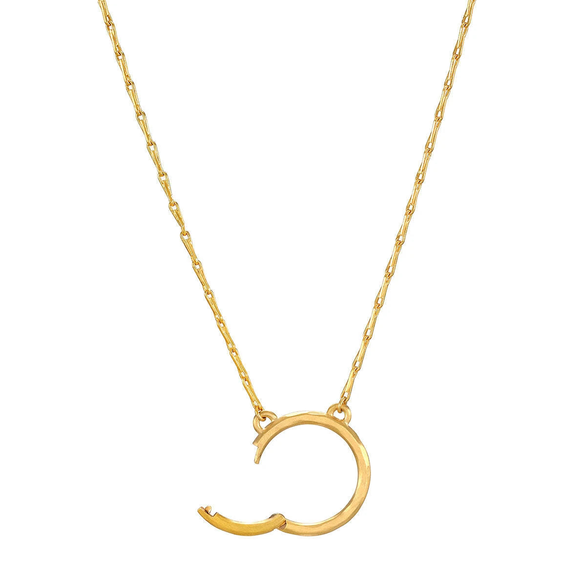 Classic element DIY pendant necklace, Sun Devil's Eye, Moon Twelfth Birthday stone necklace, gold-plated and color preserving