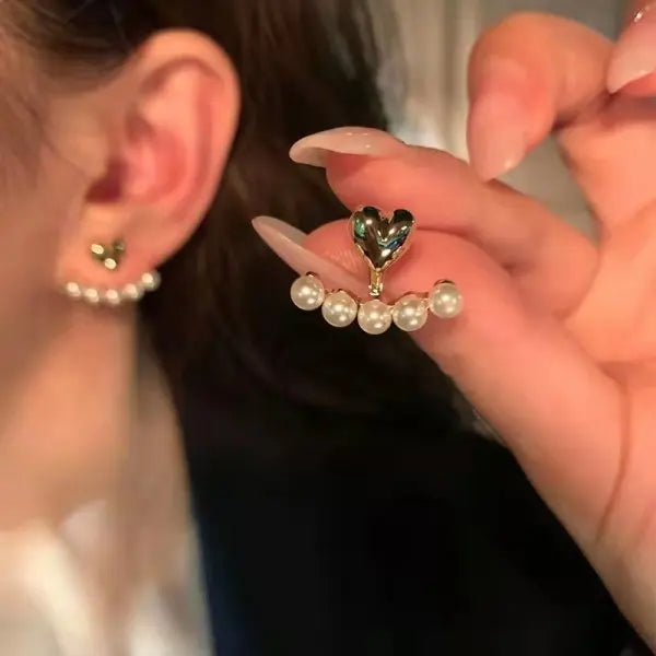 Exquisite Leaves Crystal Flower Stud Earrings For Women AAA Zircon Rose Butterfly Tassel Earring Bride Wedding Party Jewelry