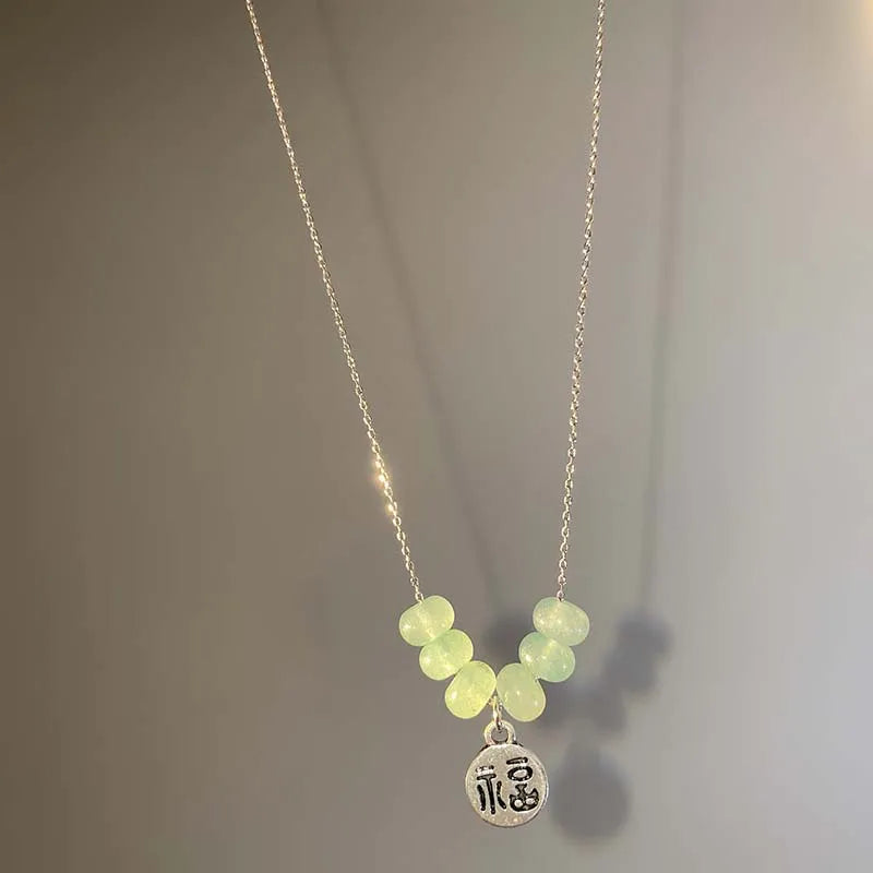 Y2K Shiny Star Necklace for Women Girls Silver Color Crystal Pendant Clavicle Chain Necklace Set Fashion New Trendy Party