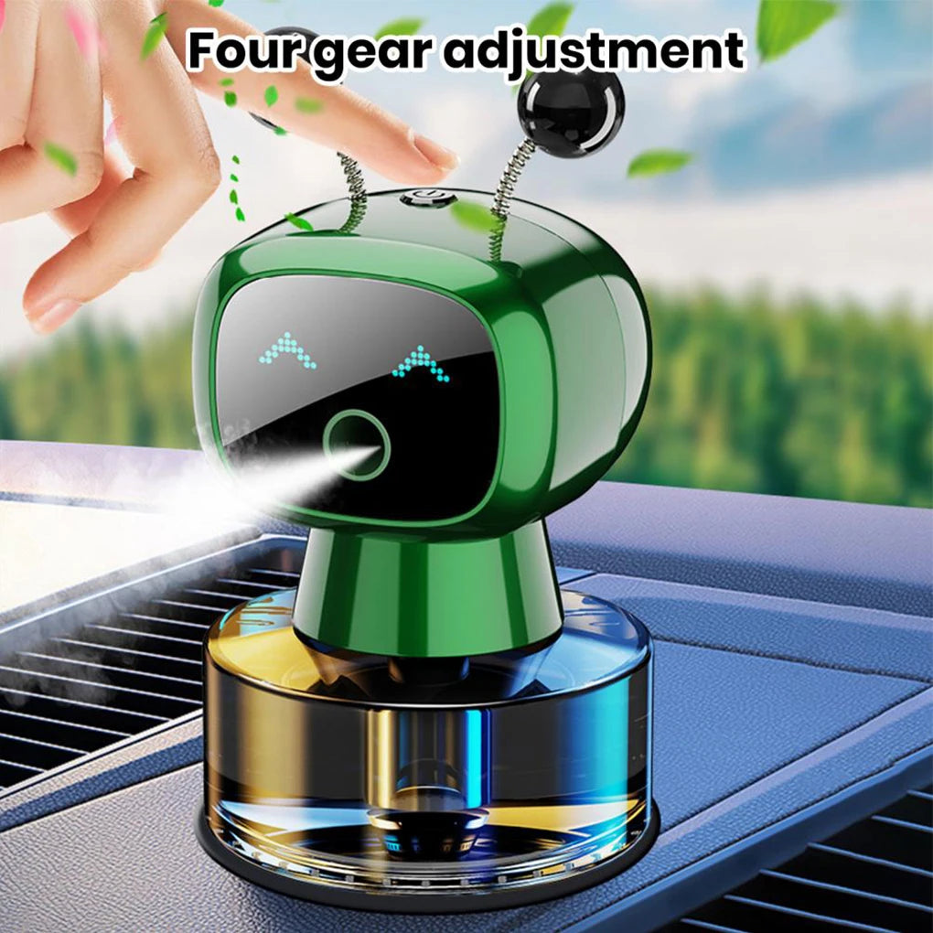 Car Air Aromatherapy Diffuser Fragrance Car Air Fresheners  Adjustable Humidifier Essential Intelligent Car Oil Diffuser
