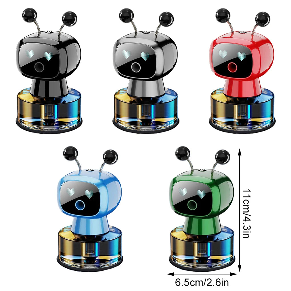 Car Air Aromatherapy Diffuser Fragrance Car Air Fresheners  Adjustable Humidifier Essential Intelligent Car Oil Diffuser