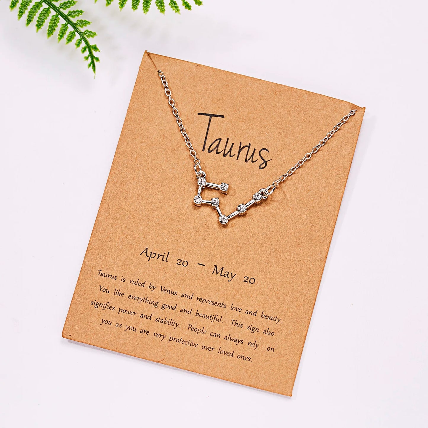 12 Constellation Zodiac Sign Necklace For Women Silver Color Jewelry Leo Aries Pendant Horoscope Necklace Chain Choker Gift