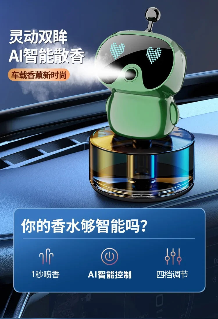 Auto Spray Aromatherapy Smart Multifunction Car Humidifier Diffuser Car Aromatherapy for Remove Odors Fragrance Machine for Home