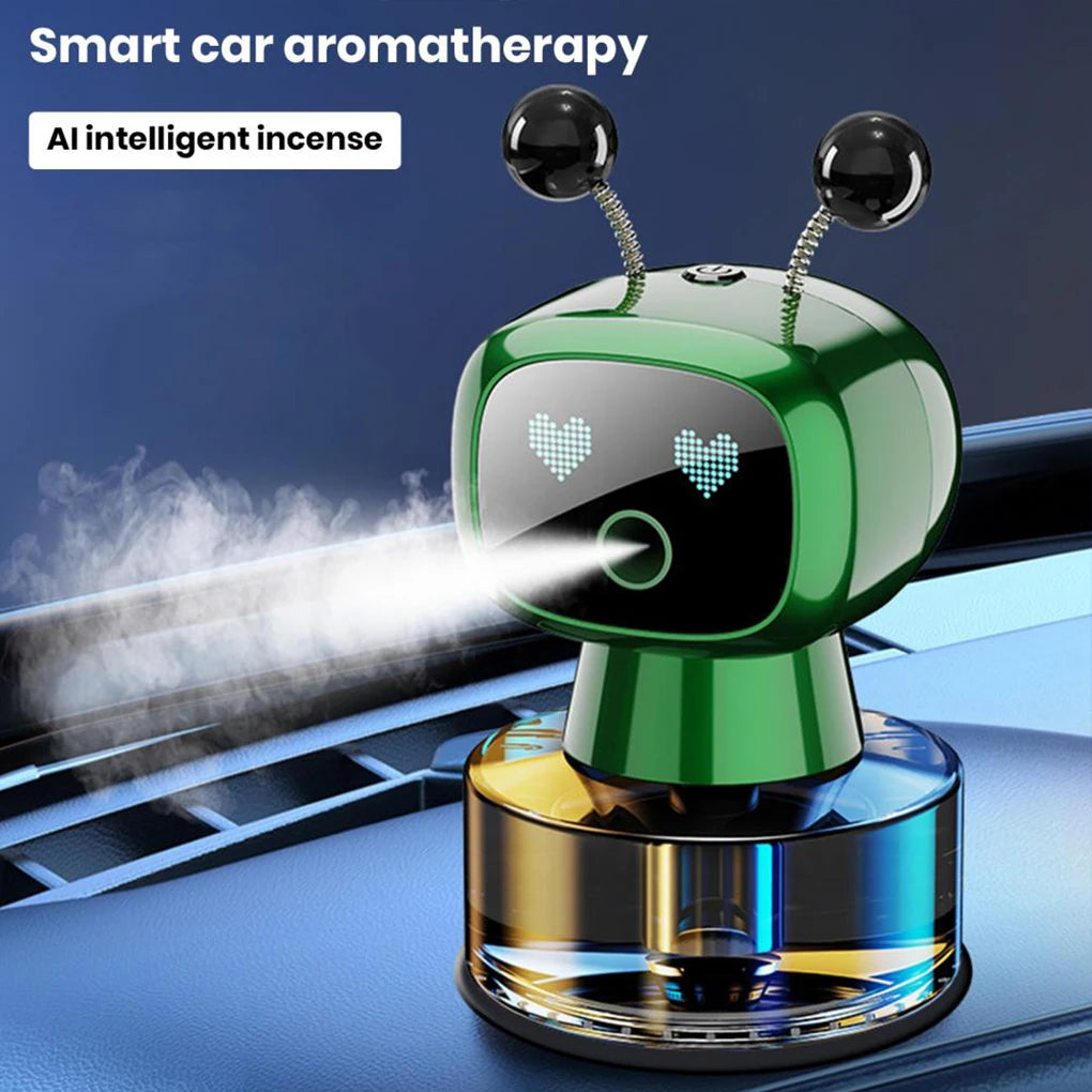 Car Air Aromatherapy Diffuser Fragrance Car Air Fresheners  Adjustable Humidifier Essential Intelligent Car Oil Diffuser