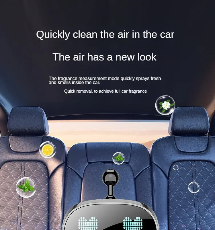 Auto Spray Aromatherapy Smart Multifunction Car Humidifier Diffuser Car Aromatherapy for Remove Odors Fragrance Machine for Home