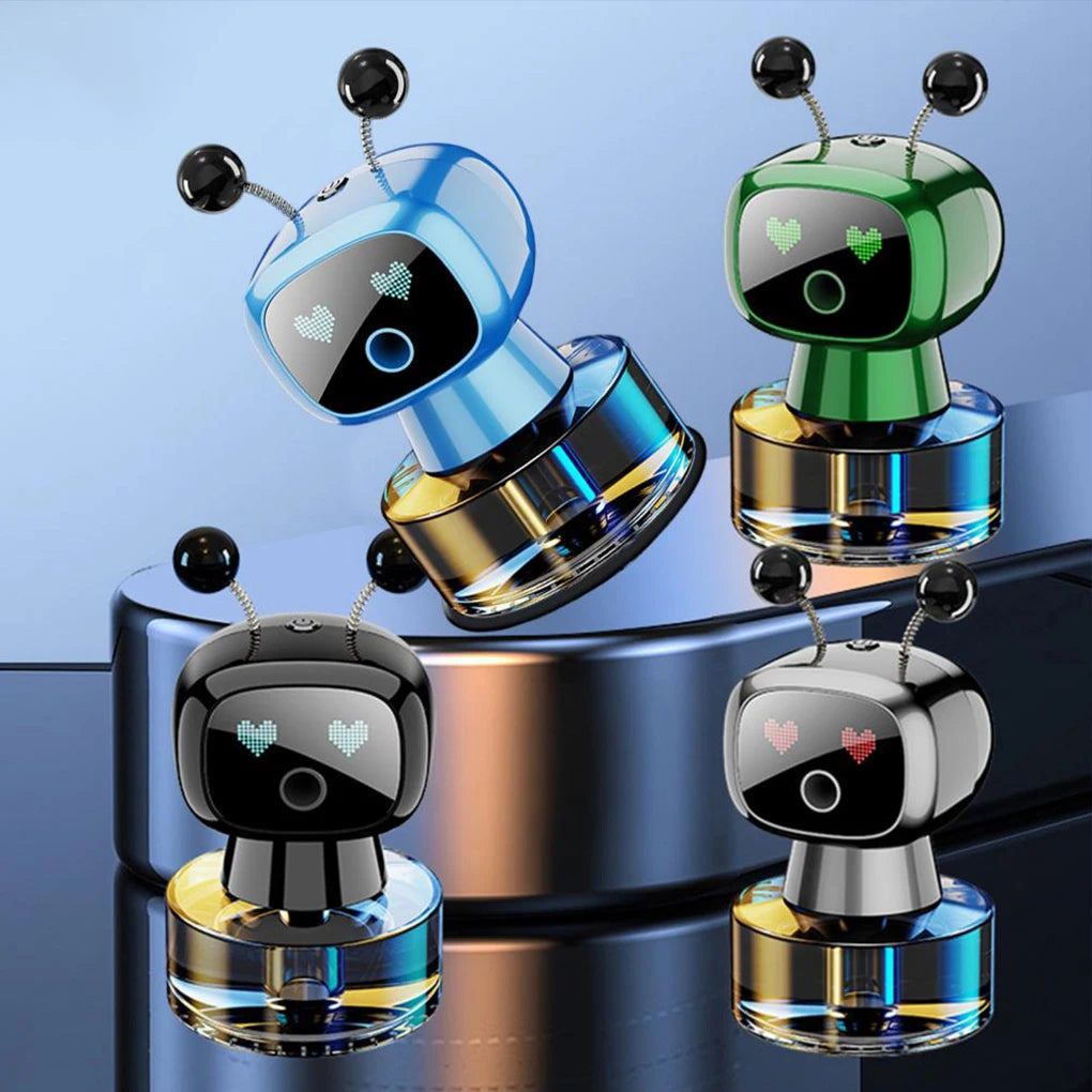 Car Air Aromatherapy Diffuser Fragrance Car Air Fresheners  Adjustable Humidifier Essential Intelligent Car Oil Diffuser