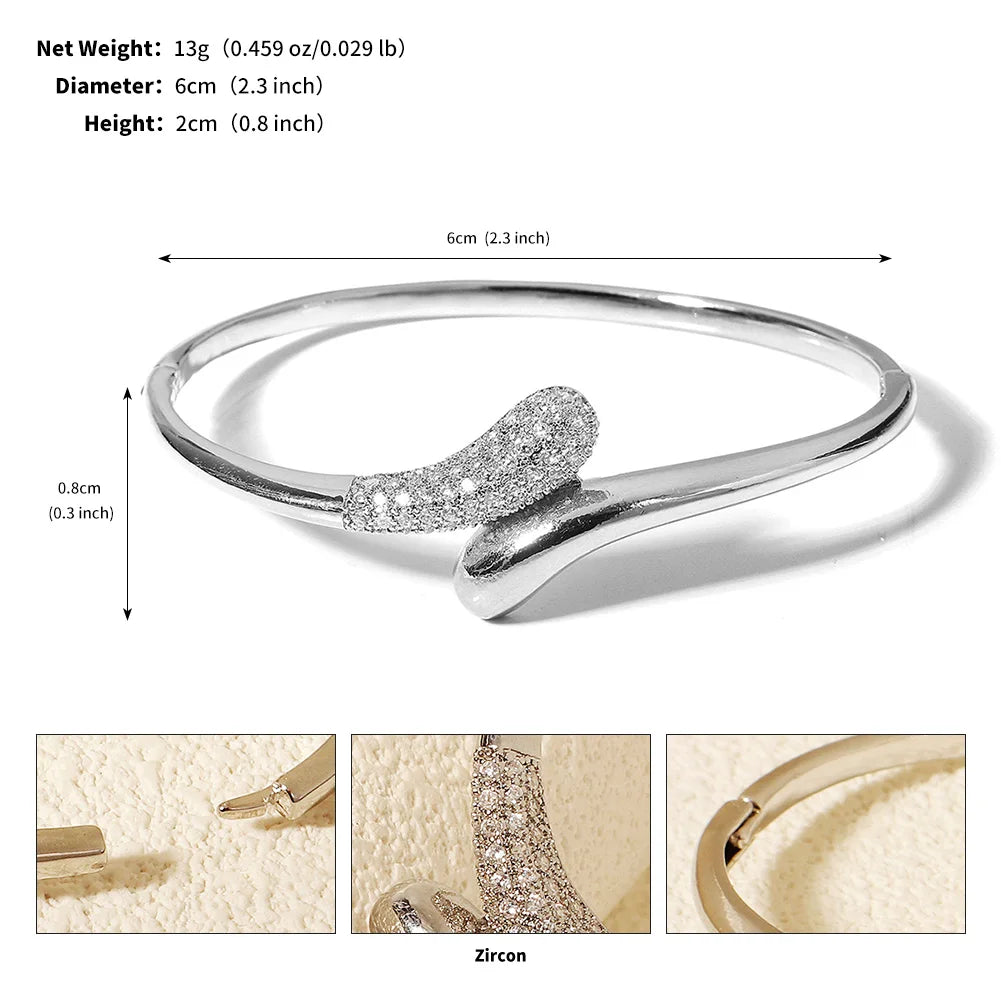 Trendy Miallo Stainless Steel Spike Bracelet Newest Studded Wrap Woman's Bracelet Brand Nail Bracelets Female As Gifts