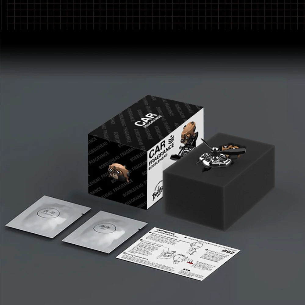 Car Aromatherapy Air Freshener Bear Pilot Rotating Propeller Aromatherapy Interior Perfume Diffuser Vent Fragrance Car Ornament