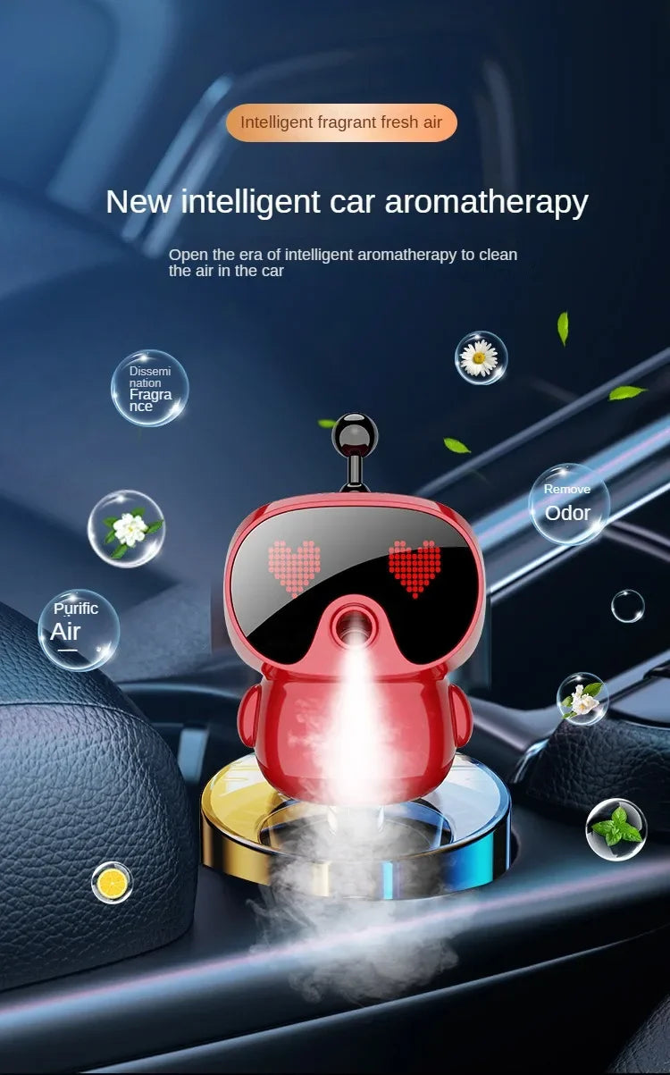 Auto Spray Aromatherapy Smart Multifunction Car Humidifier Diffuser Car Aromatherapy for Remove Odors Fragrance Machine for Home