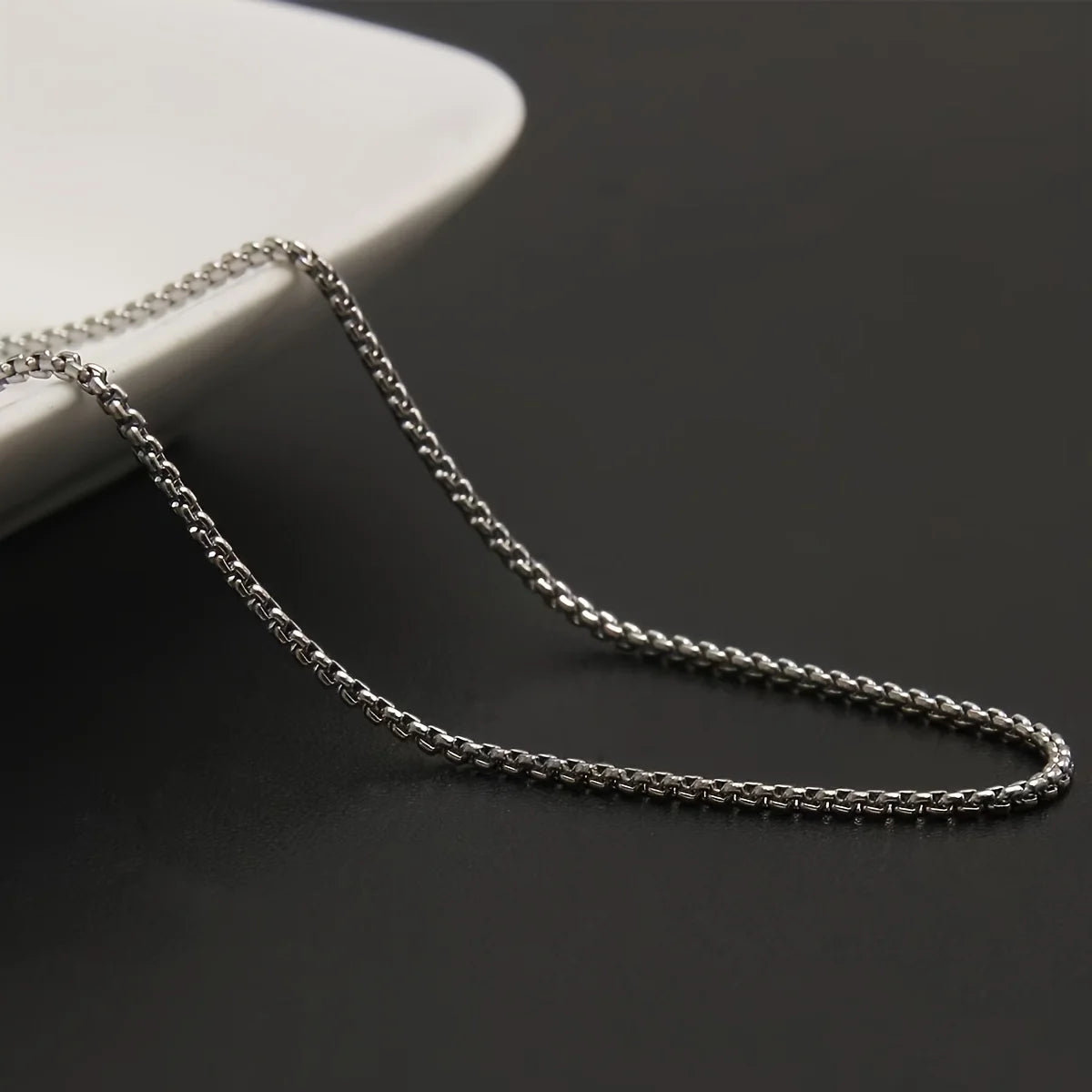 Stainless Steel Necklace, Street Fashionable Hip Hop Jewelry Accessories for Men, Father's Day Gift