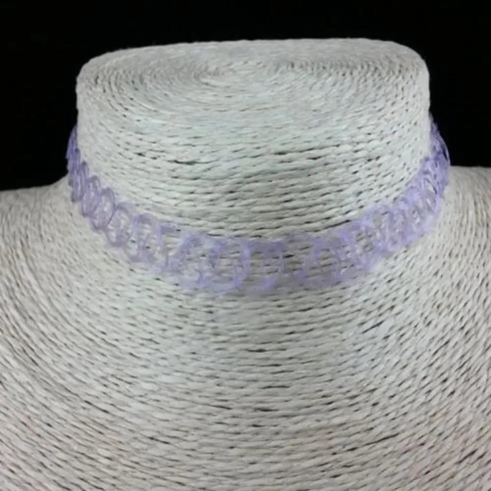 Tattoo Choker Necklace Braided Fish Thread Gothic Jewelry Women Vintage Elastic Neck Lace