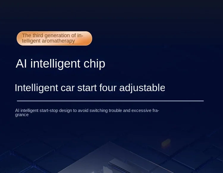 Advanced Robot Intelligent Aromatherapy Machine Automatic Spray Car Perfume Advanced Long-lasting Fragrance Car Air Freshener